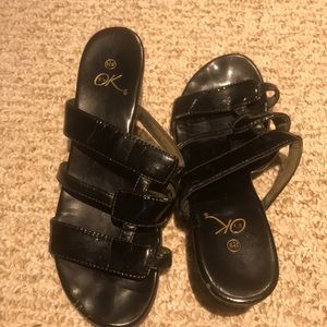 Black sandals